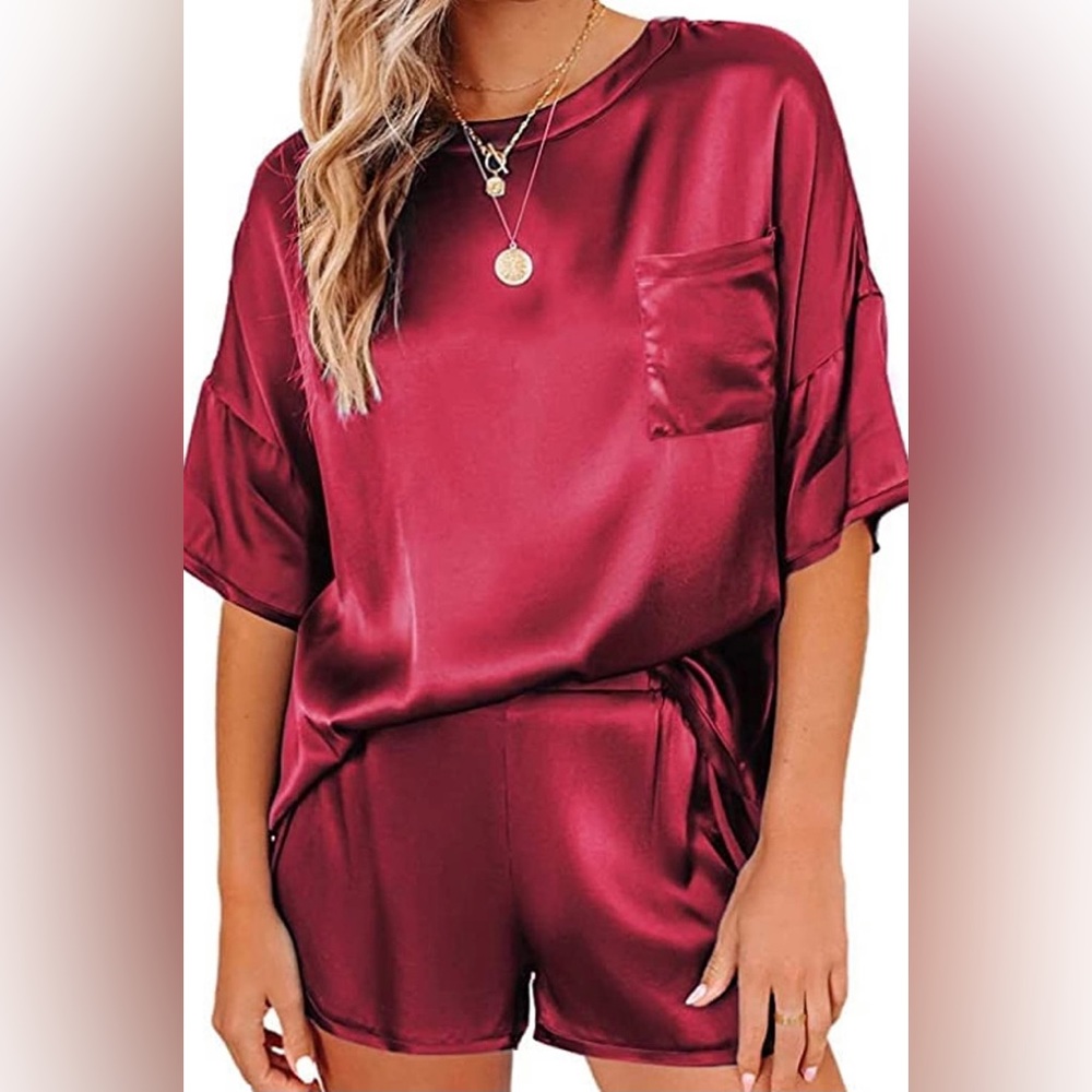 Women’s Satin Pajama Set